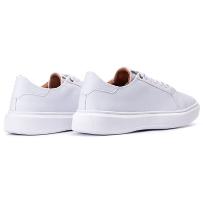 Sapatenis Tenis Casual Masculino Branco Original Adulto