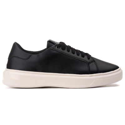 Sapatenis Tenis Casual Masculino Preto Original Adulto