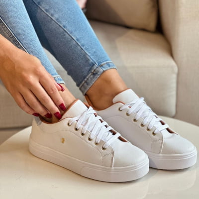 Tenis Feminino Casual Original Madchen Branco